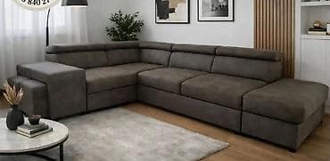 stilske vitrine i komode: Ugaona garnitura sa relaks naslonima – modularni model - Prostrana — 5