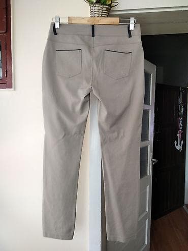 sako l: Letnje pantalone – veličina XL - Boja: bež/svetlosiva boja - — 3