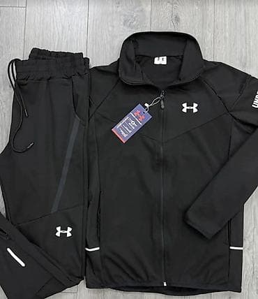 krem sandale: Under Armour trenerka – komplet (gornji deo + donji deo), crna - — 1