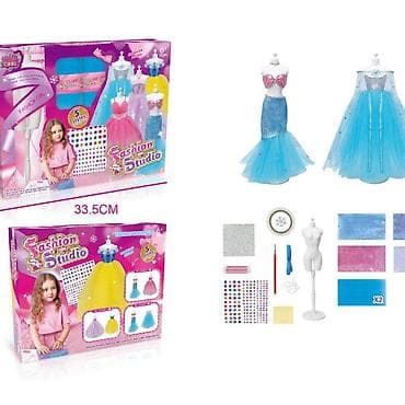 haljine italijanske: Kreativni set „Postani dizajner“ – Fashion Studio Opis: - Komplet za — 1