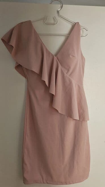 boho haljine 2023: Caramella S (EU 36), color - Pink, Without sleeves — 1