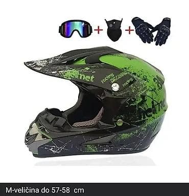 provera boots: Fa, Komplet za motocross/off-road vožnju – kaciga + naočare + maska za — 3
