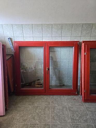polovni prozori pvc: Prodajem prozore Dimenzije : Širina 140cm Visina 120cm Termo duplo — 2
