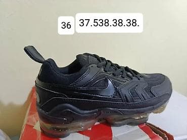 premiata patike akcija: Nike patike – više modela i boja - Crne kožne mid‑top patike sa čičak — 3