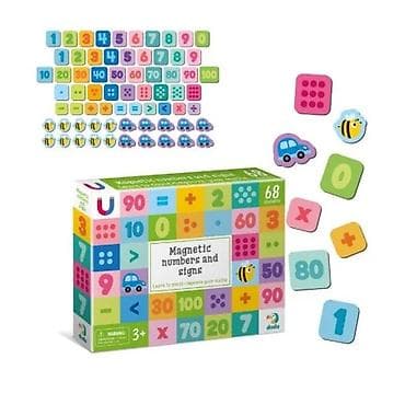 Kreativne i edukativne igračke: MONTESORI SET SA MAGNETIMA – BROJEVI 36PCS Učenje brojeva kroz igru! — 1