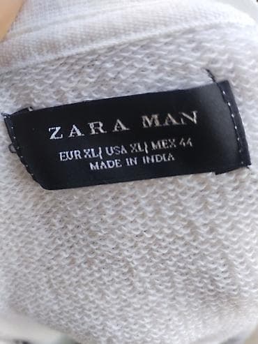 crocs papuce bele: Zara Man muški duks, veličina XL (EUR XL / USA XL / MEX 44). Bela — 4
