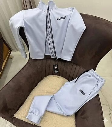 zara basic sako: Ženski komplet trenerke GUESS pamuk (likra) Do 3xl - Dvod elni set — 10