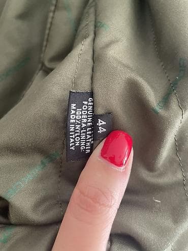 woolrich jakne: Ženska kožna jakna – italijanska izrada - Materijal: prava koža; — 4