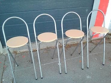 stolice jaje: Barske stolice SKLAPAJUĆE KOMPAKTNE sklopive barske stolice SA — 1