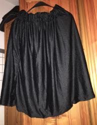 crop top c a: M (EU 38), L (EU 40), Midi, bоја - Crna — 1