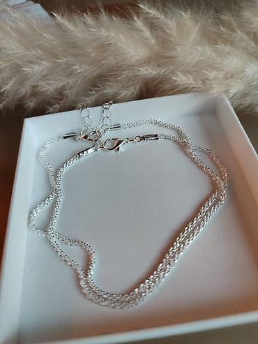 parfemi cene: Dupla nanogica - Elegantna ženska nanogica sa dva nežno isprepletena — 3