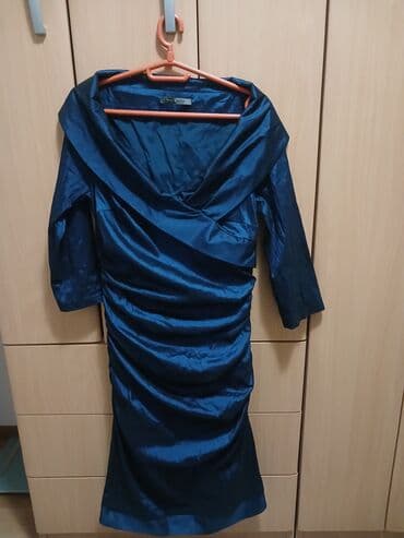 Massimo Dutti L, bоја - Tamnoplava, Večernji, maturski, Drugi tip rukava