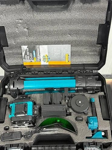 parkside mini testera: 08. 🔥 Profesionalni 3D/4D Zeleni Laserski Nivelir sa stativom – — 6
