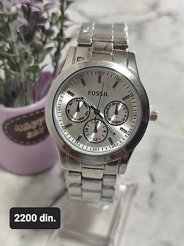 gucci zenske torbe: Ženski ručni satovi – metalni narukvičasti modeli, srebrne boje — 5