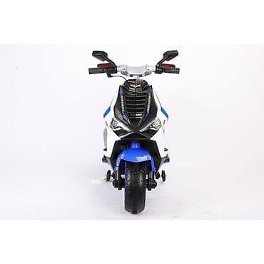 kola na akumulator za decu: Vespa Velika V12 – Plava – Motor na akumulator za decu Šifra — 2