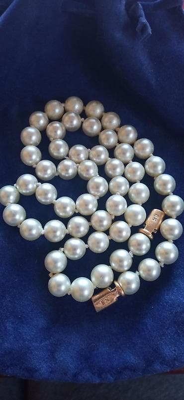 bele patike: Biserna ogrlica 50 cm dužine izuzetna — 3