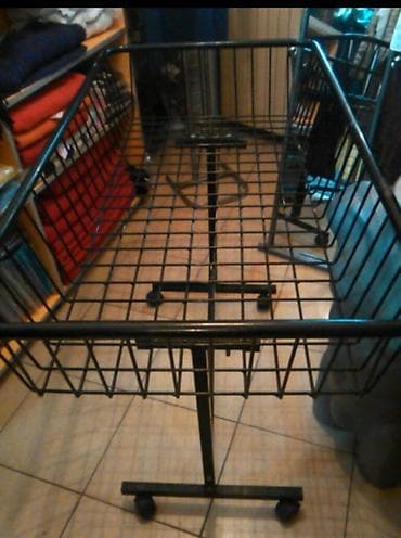 Gradjevinski poslovi: Oprema za prodavnicu/izlog – set - Korpa za akcijsku robu: metalna — 1