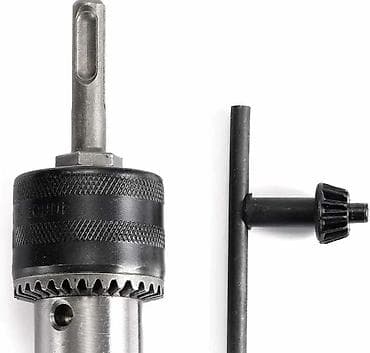 Stezna glava za bušilicu 13 mm sa ključem + SDS adapter - Komplet