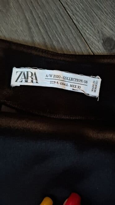 bandage haljine: Zara L (EU 40), color - Black, Cocktail, With the straps — 4
