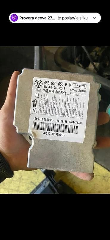 moj auto: AUDI A6 C6 AIR BAG MODUL 4F0959655B | Audi vagen delovi 06******** — 2