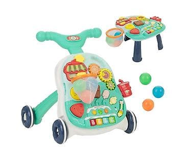 stalak za kupanje bebe: KIKKA BOO Guralica/Hodalica Candy Party 2u1 – mint (šifra: KKB3) - — 1