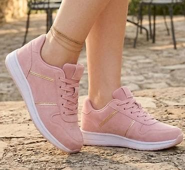 shox patike zenske: Ženske patike u puder roze boji, dizajnirane za svakodnevno nošenje i — 1