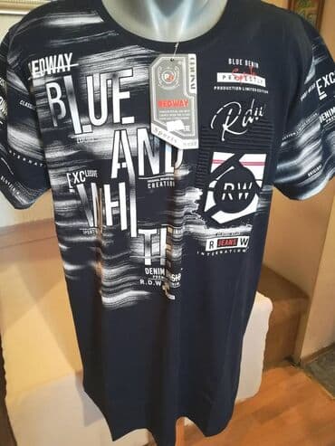 diskver majice: Nova muska majica Redway u velikim brojevima 4XL 5XL 6XL. Turska — 4