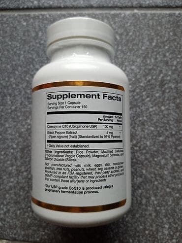 drzac za tasne: Q10 koenzim 100mg 150 vege kapsula Aktivna forma Ubiquinone. Novo ne — 2