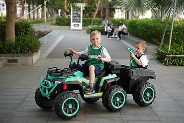 auto na pedale: Auto na baterije ATV Veliki + prikolica TS-153-C-ZE-40 Šifra — 3