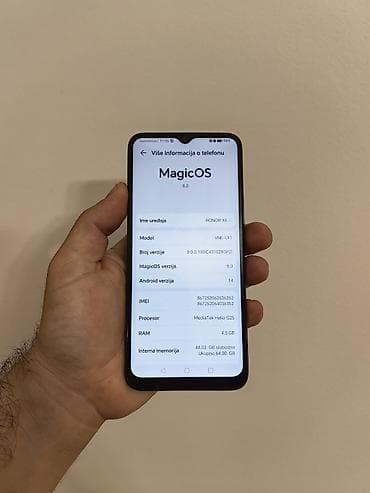 polovni iphone 12: Honor X6 dual sim otključan za sve mreže, sa 4/64 gb memorije. Dobro — 4