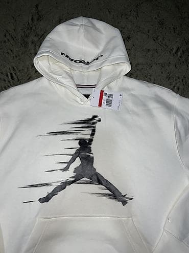 hanterica jakna: JORDAN MVP Fleece Pullover Hoodie Sweatshirt vel. L NOVO Unisex model — 5