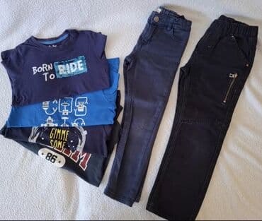 heklane haljinice za djevojčice: Bundle: Sweatshirts, Jeans, T-shirts, For boys, age: 5-6 years — 2