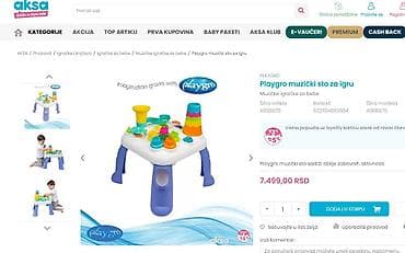 rapidografi komplet cena: Interaktivni stočić za bebe i malu decu – multisenzorna aktivna tabla — 1