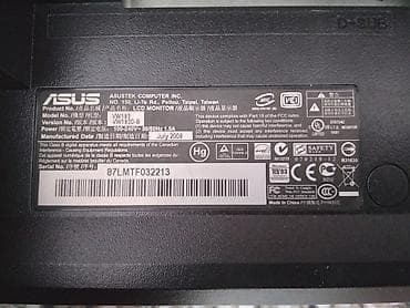 notebook laptop: Monitor Asus model VW193D-B 19“ Wide Screen polovan i ispravan — 3