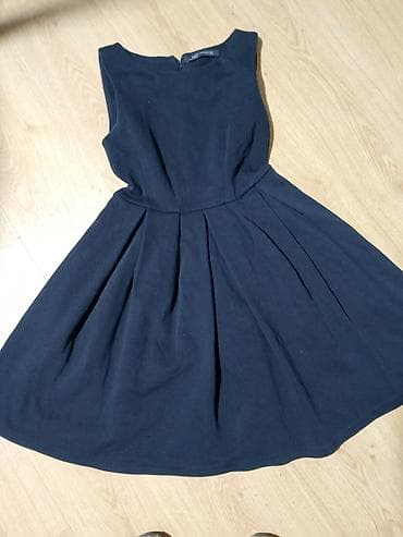 kožna haljina zara: ZARA WOMAN ženska garderoba – crna - Linija: ZARA WOMAN - Veličina — 2