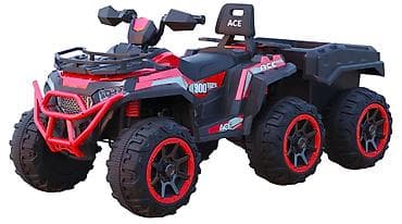 Auto na baterije ATV Veliki + prikolica TS-153-C crveni Šifra