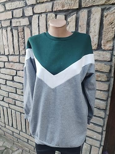 Trenerke: Pullandbear duks vel XL, Naznaceno M ali je veci, duzina 78,pazuh po — 1