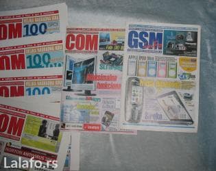 najskuplje gramofonske ploce u srbiji: 27 brojeva COM iz i GSM Info iz 2005 godine Donosim u širem centru — 3
