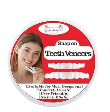 Snap on Smile navlake za zube
Cena:2100din/gornja ili donja na lalafo.rs Snap on Smile navlake za zube
Cena:2100din/gornja ili donja