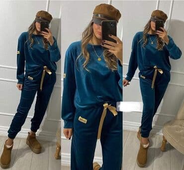 ženske komplet trenerke: NOVO U PONUDI!!! Komplet trenerka Vel:S.M.L.XL Materijal — 4