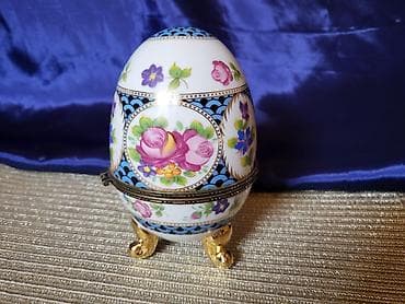 lusteri kraljevo: Kutija nova za nakit,porcelanska Limoges by Vicko iz 80/90ih.god — 4