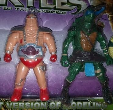 Nindza kornjace i krang novo set od 5 figura akcija cene nisu fiksne — 6