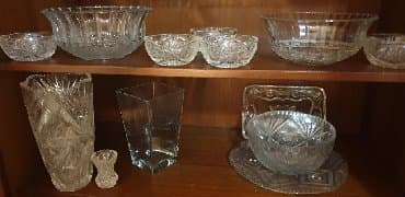 duks i cebe 2 u 1: Bruseni kristal iz antikvarnice-made in italy — 1