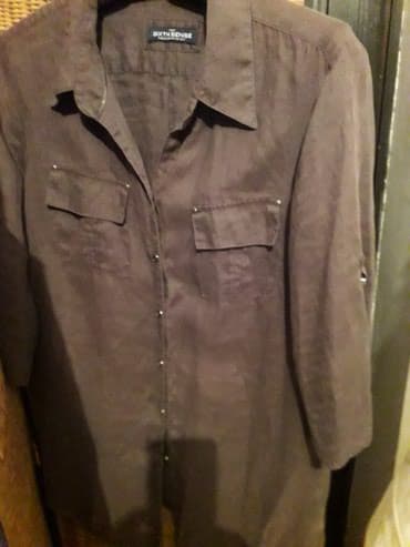 pull and bear suskavac: XL (EU 42), Lan, bоја - Braon — 4