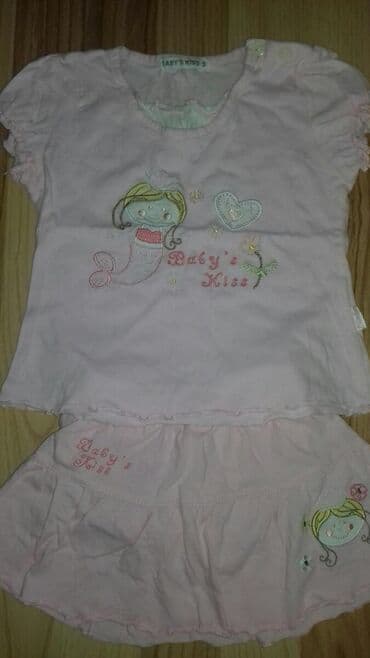 bebe devojcica 3 5 godina: Set: T-shirt, Shorts, 92 — 2