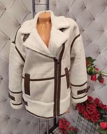 kratke bunde od pravog krzna cena: One size, Sa postavom, Veštačko krzno — 2