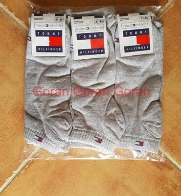 tommy hilfiger d: Muške pamučne čarape. Tommy hilfinger 3/4 muške pamučne čarape — 19