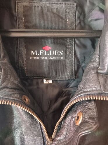 house jakne: Kožna jakna Prava koža, bоја - Crna — 2