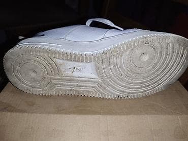 halji e: Nike patike – model inspirisan Air Force 1 siluetom - Boja: bela sa — 4