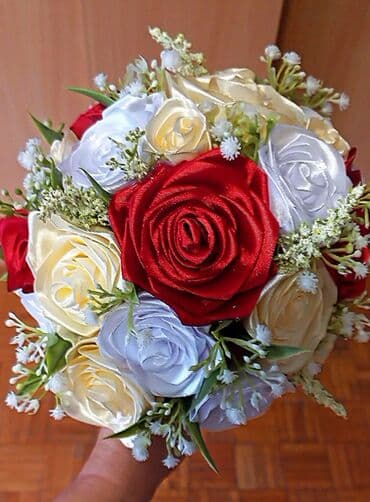 plasticni dvosed za terasu: Artificial flower, color - Multicolored — 6